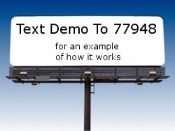 Outdoor Advertising for SMS