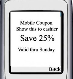 Mobile Coupons